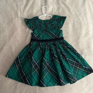 Janie & Jack tartan ruffle dress (4)